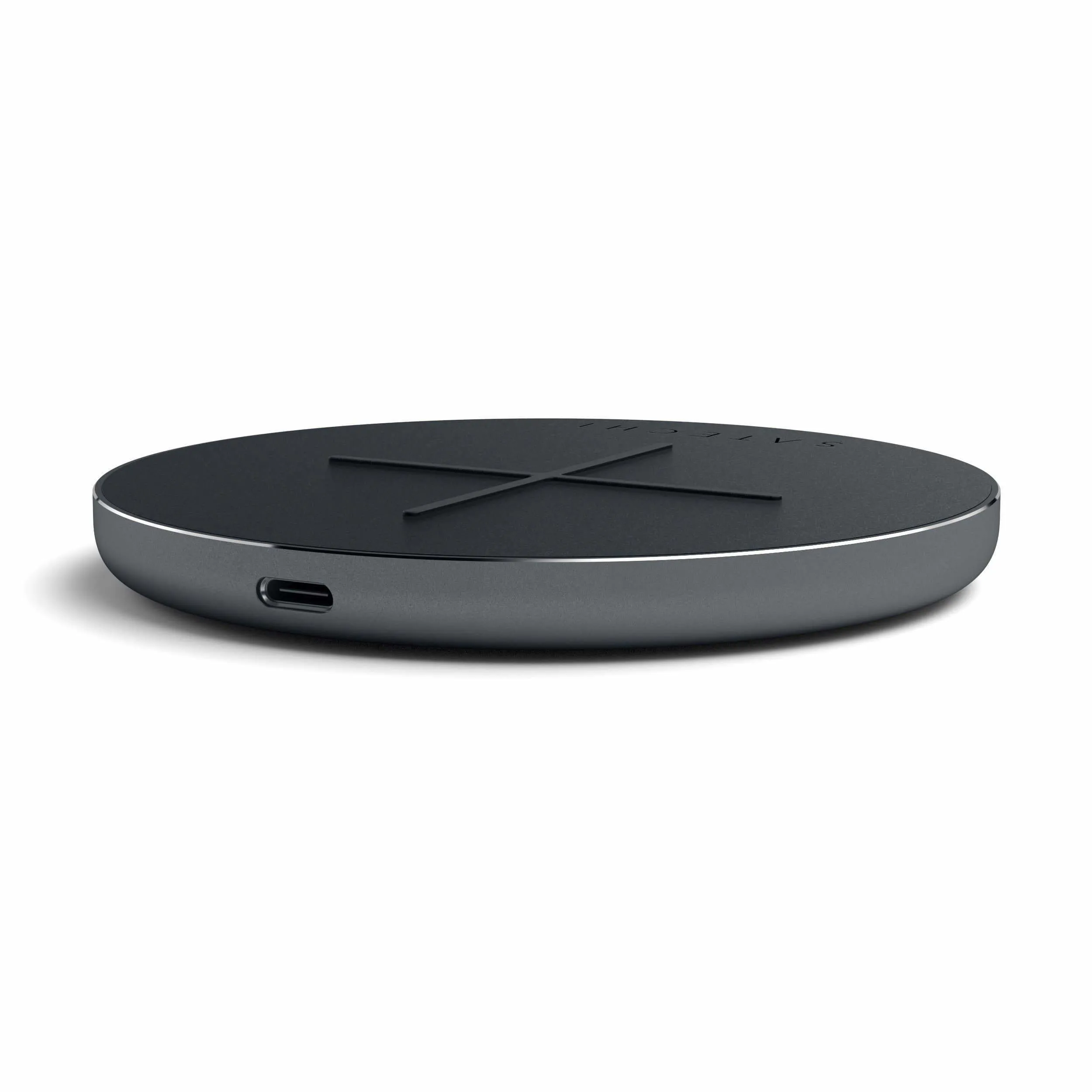 Satechi Aluminum Type-C Fast Wireless Charger V2, space grey