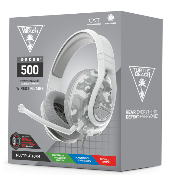 Turtle Beach Recon 500 ROW -pelikuulokkeet, arctic camo
