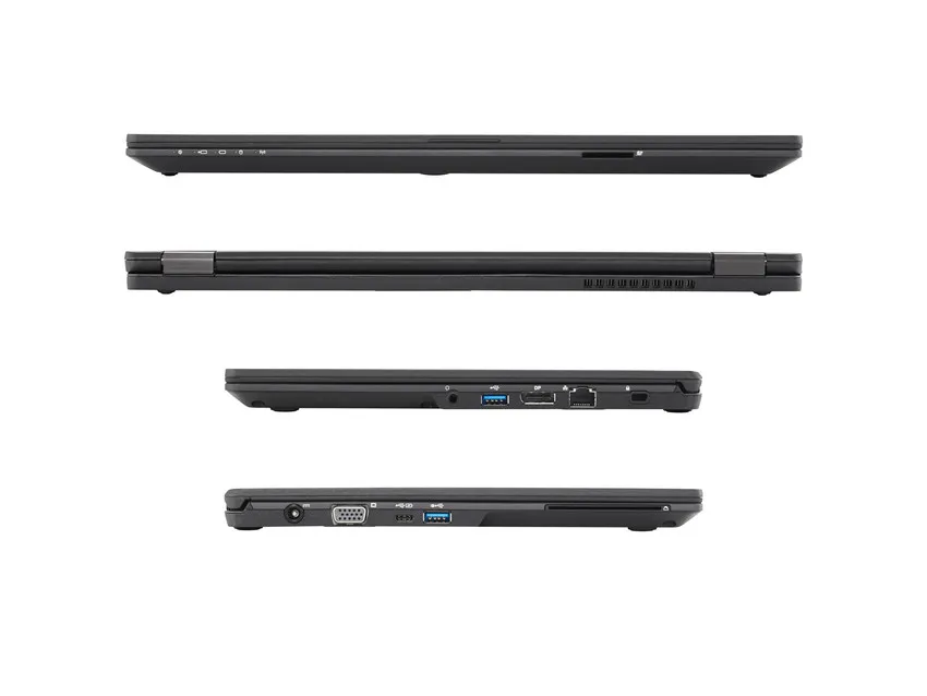 Fujitsu 14&quot; Lifebook U748, 256GB SSD, Win 10 - Notebook, Black