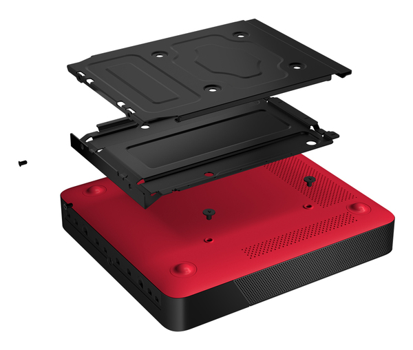 Lenovo ThinkSmart Core i5-1145G7E IoTG vPro, 16 Gt, 256 Gt, Win 10 IoT -minitietokone, musta