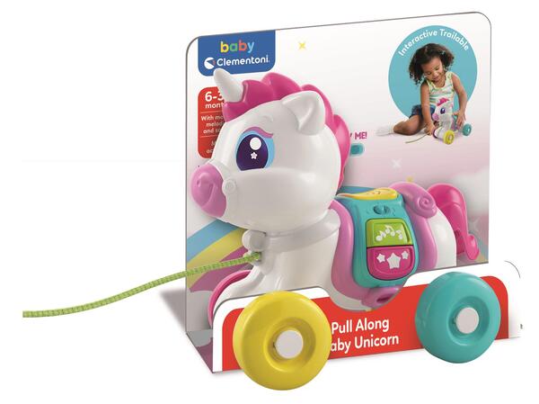 Clementoni Pull Along Unicorn