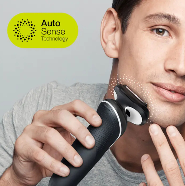 Braun Series 5 51-W4200cs -parranajokone, musta/valkoinen