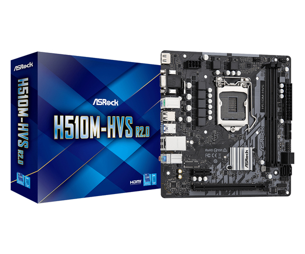 ASRock H510M-HVS R2.0 mATX - motherboard