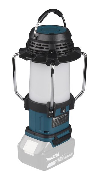 MAKITA - Omnidirectional lantern with 260 lumens and radio, pole-mounted version