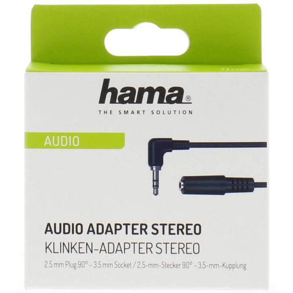 HAMA Adapteri Audio 2.5mm-3.5mm