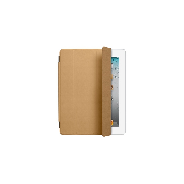 Apple iPad 2 Leather Smart Cover - Tan