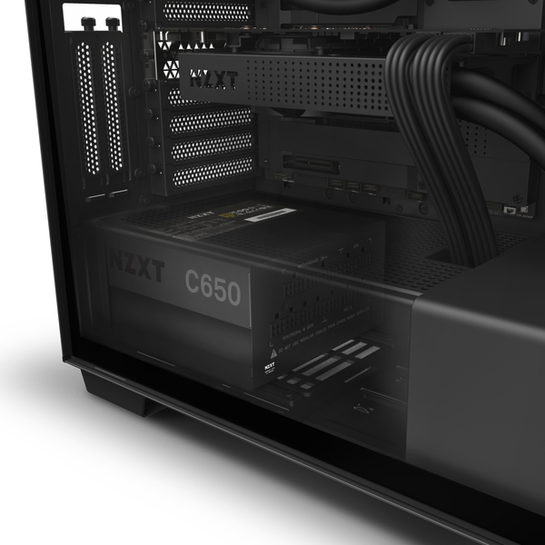 NZXT C-Series C650 650W -virtal&auml;hde, 80 Plus Gold