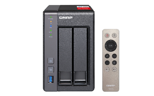 Qnap TS-251+-8G, 2x kiintolevypaikkaa -verkkolevypalvelin