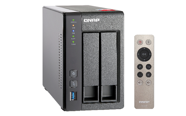Qnap TS-251+-8G, 2x kiintolevypaikkaa -verkkolevypalvelin