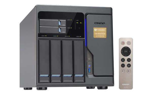 Qnap TVS-682T-I3-8G, 6x h&aring;rdiskplatser - NAS-server