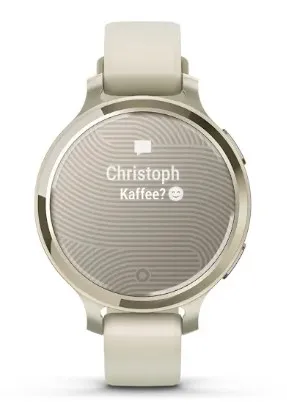 Garmin Lily 2 Active - smartklocka, Lunar Gold