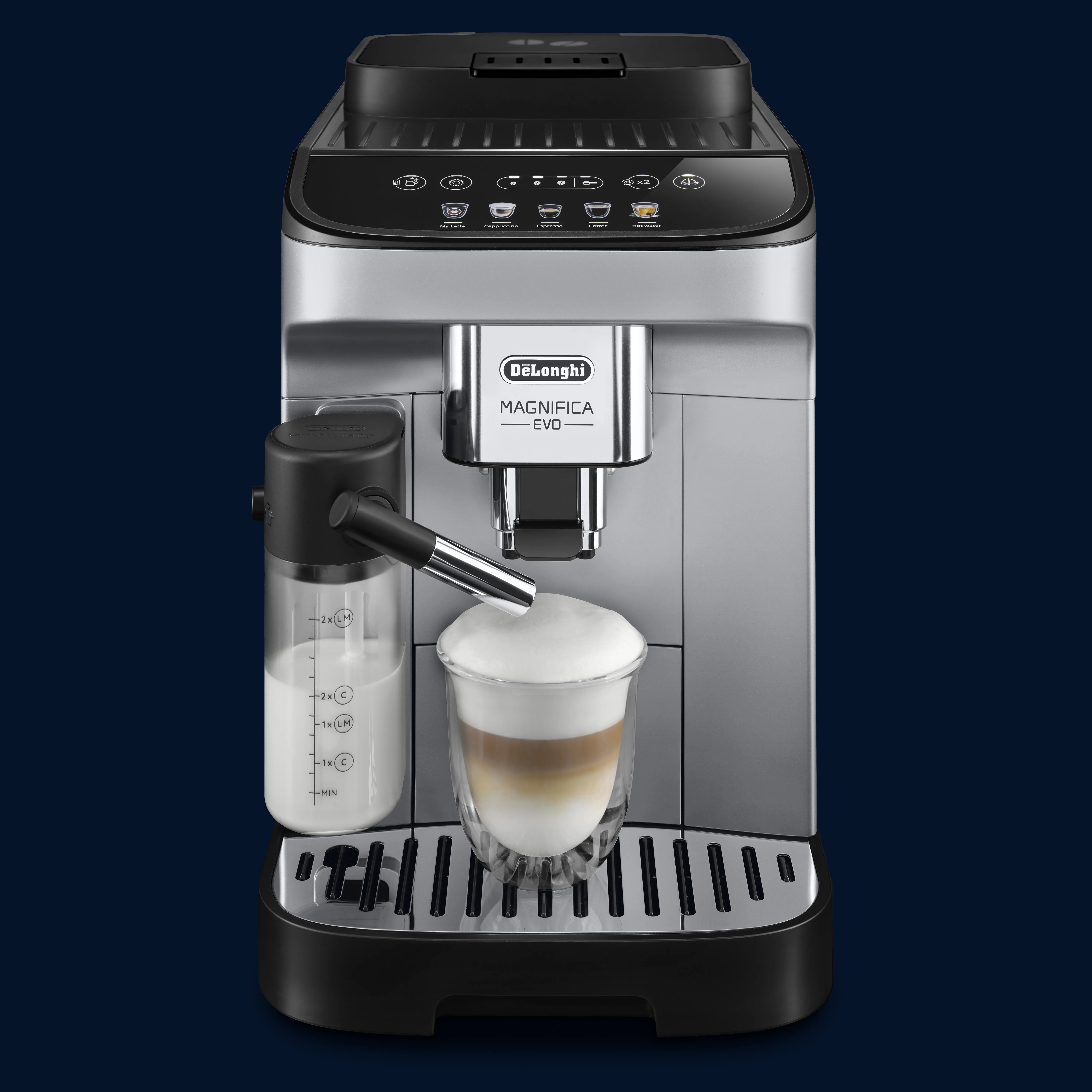 Delonghi Magnifica Evo ECAM290.61 - espresso machine, fully automatic, Silver