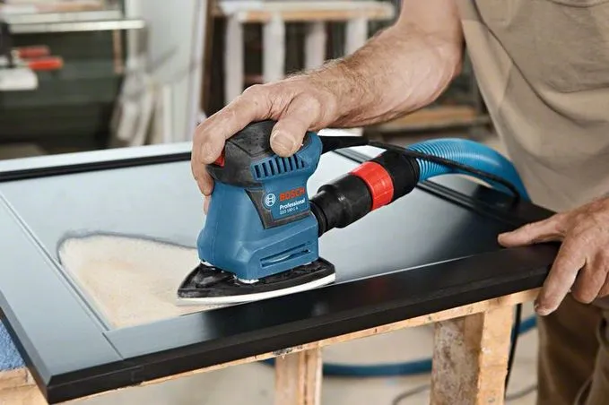 Bosch&nbsp;orbital sander&nbsp;GSS 160 Multi Professional&nbsp;(blue / black, 180 watt, L-BOXX)