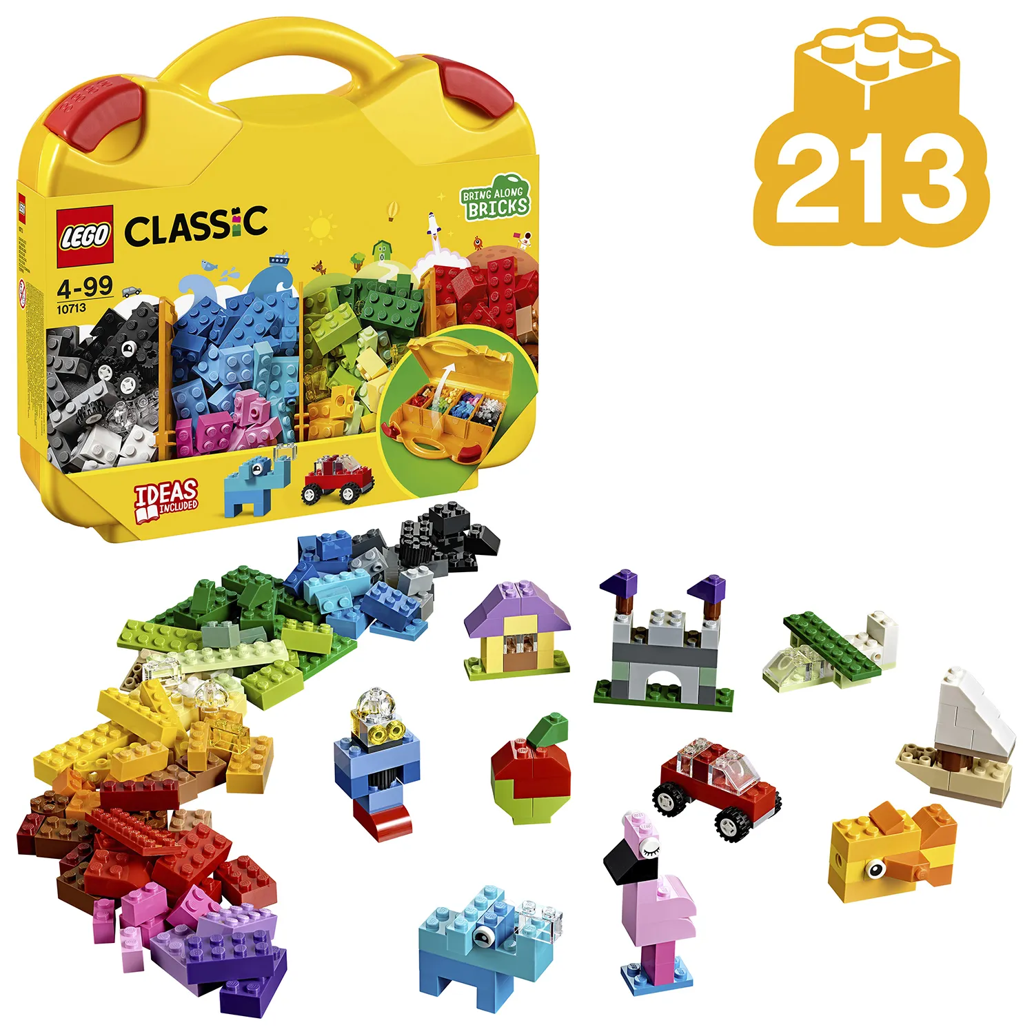 LEGO Classic Luovuuden salkku 10713