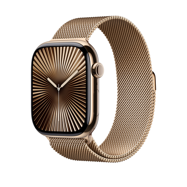 APPLE 46mm Gold Milanese Loop - M/L