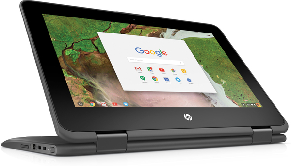 HP 11.6" Chromebook x360 11 G1, 32GB, Chrome OS - notebook, Silver