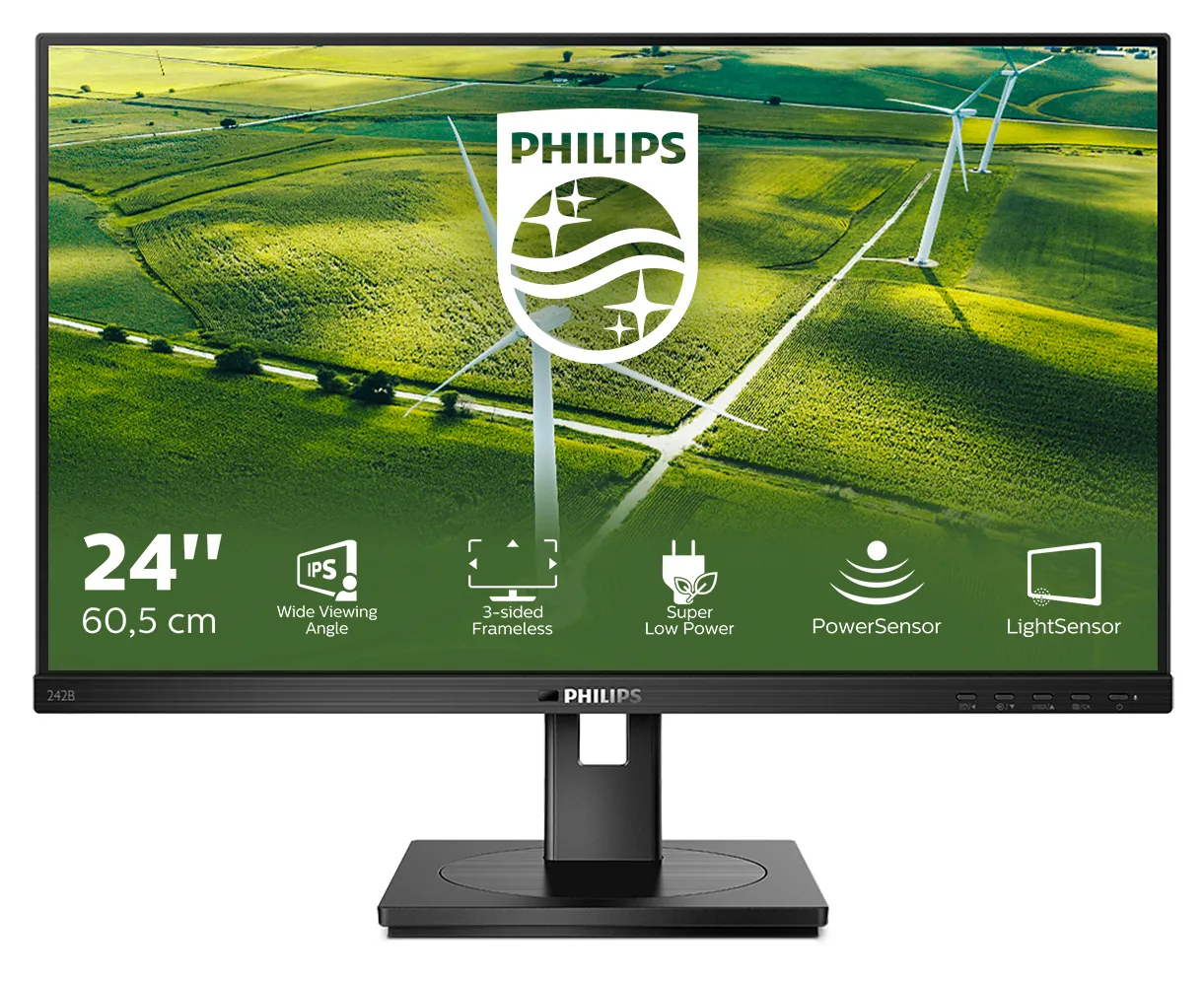 Philips 24" B-Line 242B1G, Full HD, IPS - skärm