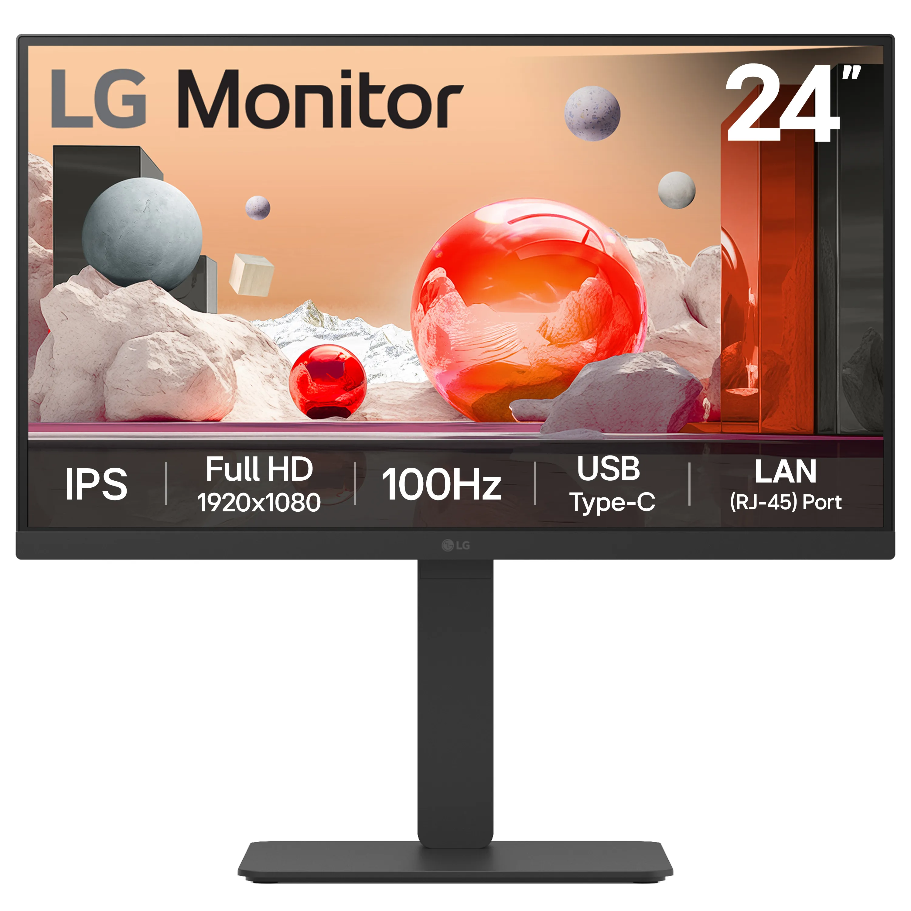 LG B2B 24BA750 23.8" Full HD, IPS - monitor