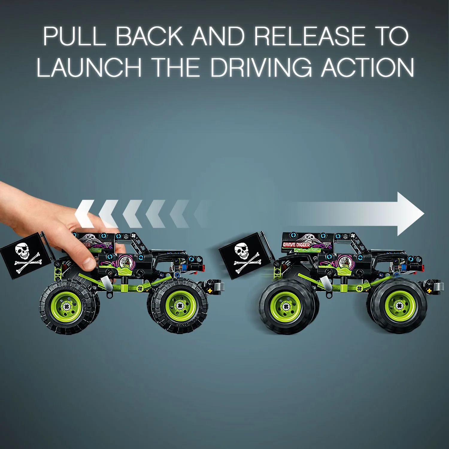 Lego Technic Monster Jam Grave Digger 42118