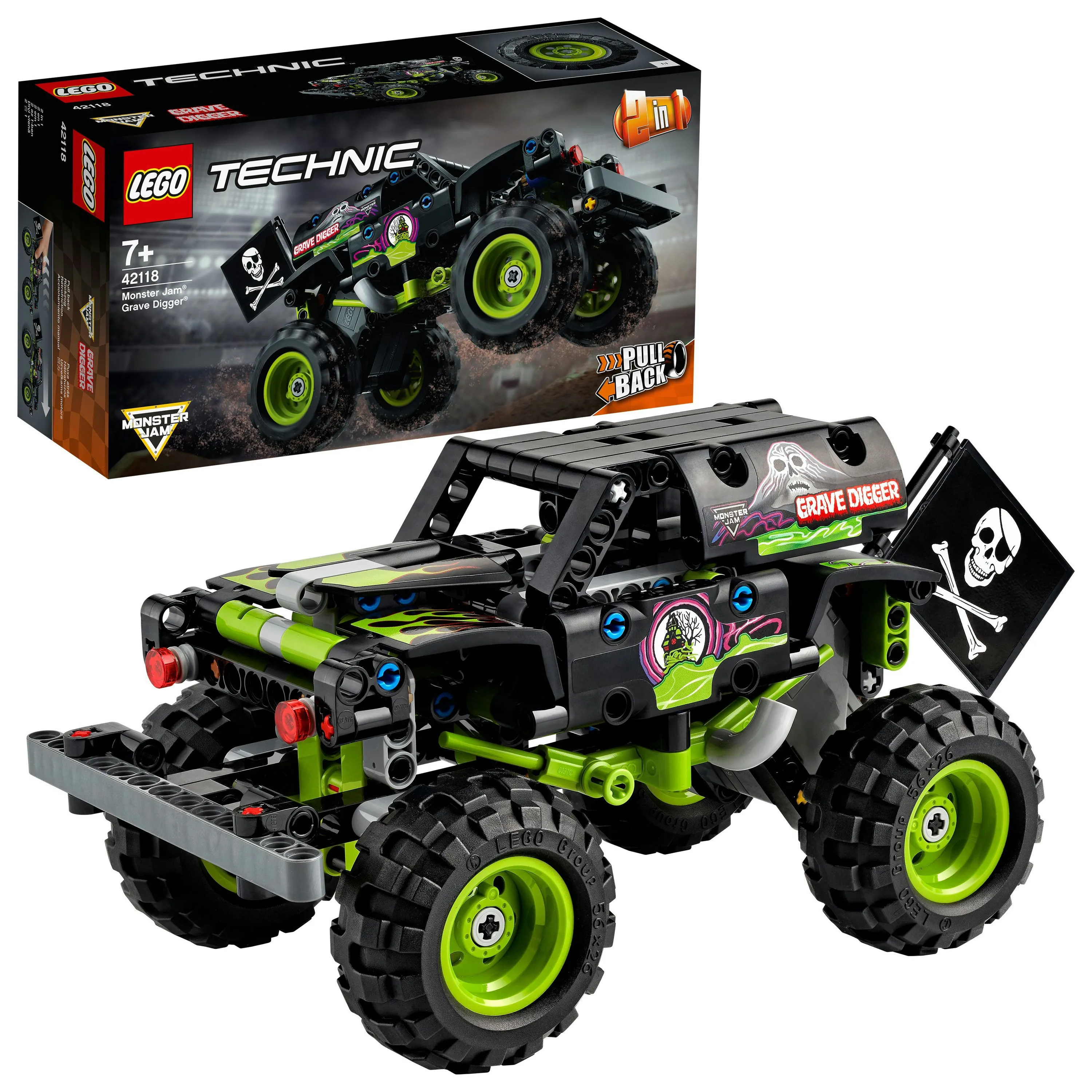 Lego Technic Monster Jam Grave Digger 42118