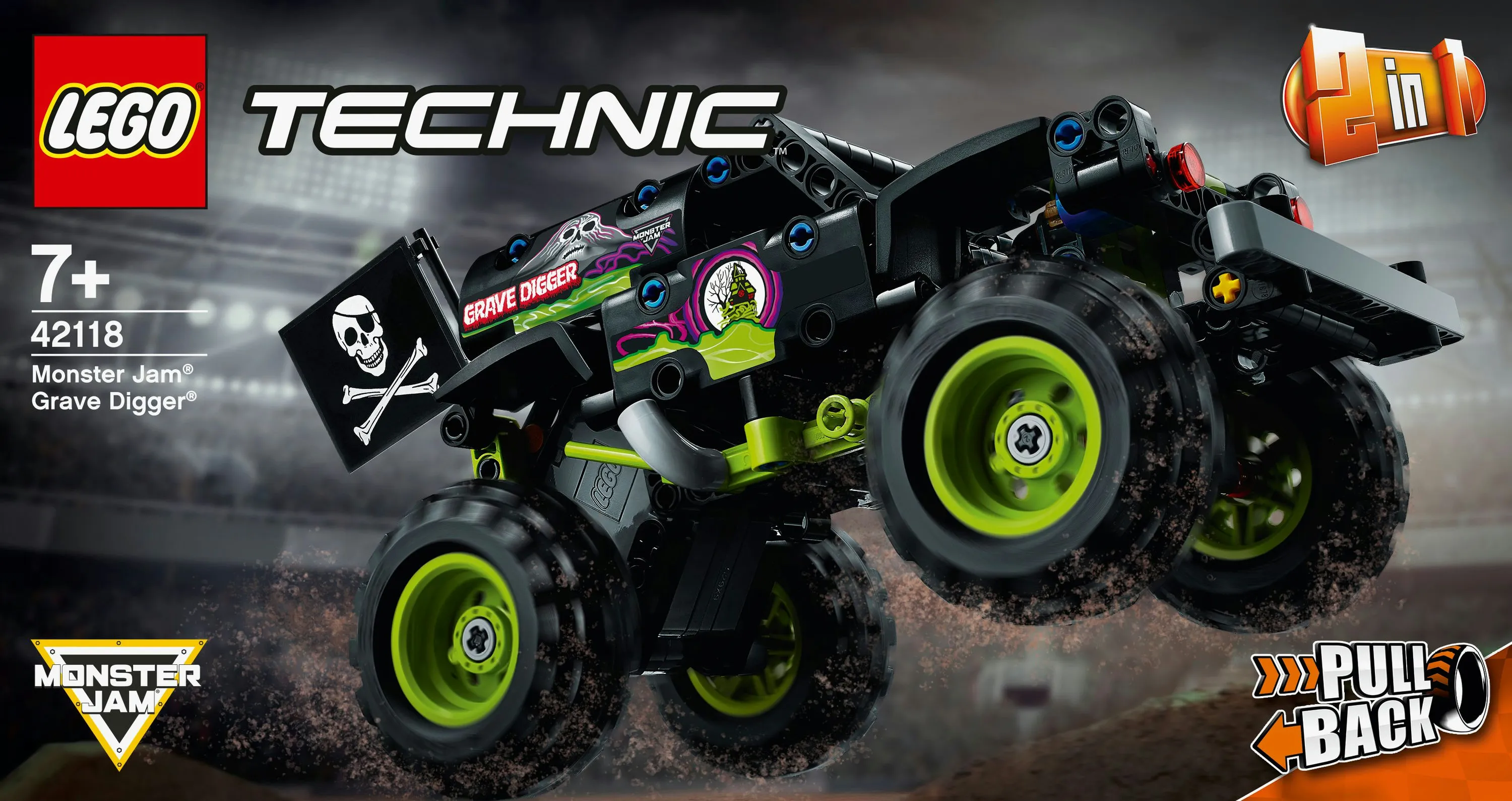 Lego Technic Monster Jam Grave Digger 42118