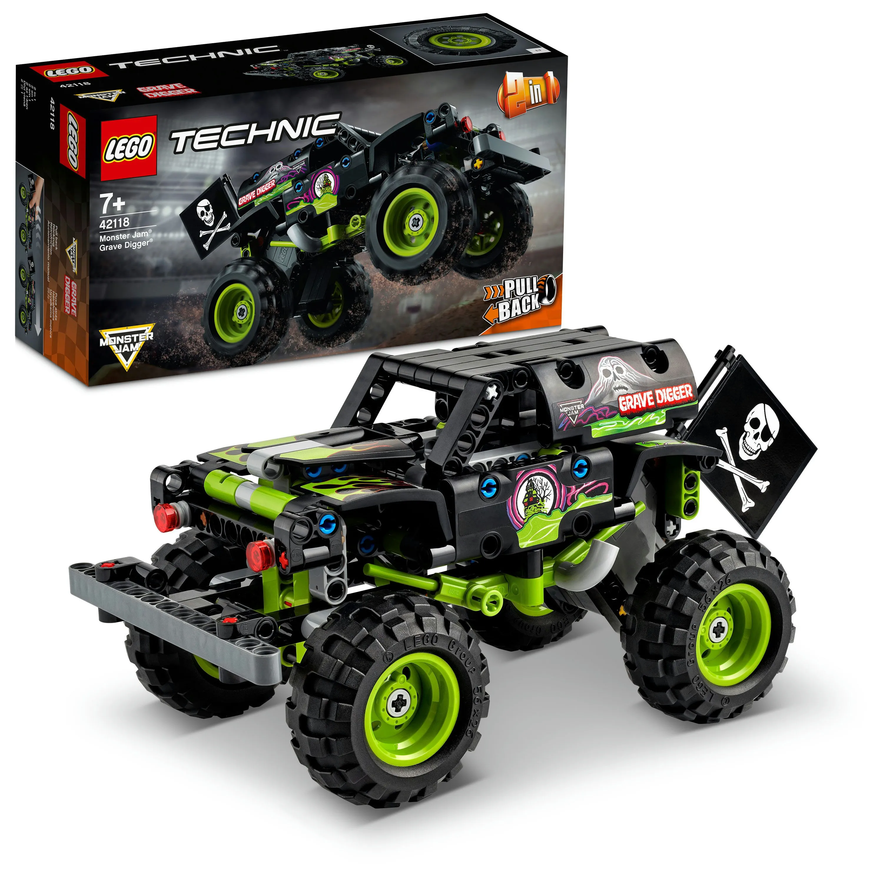 Lego Technic Monster Jam Grave Digger 42118