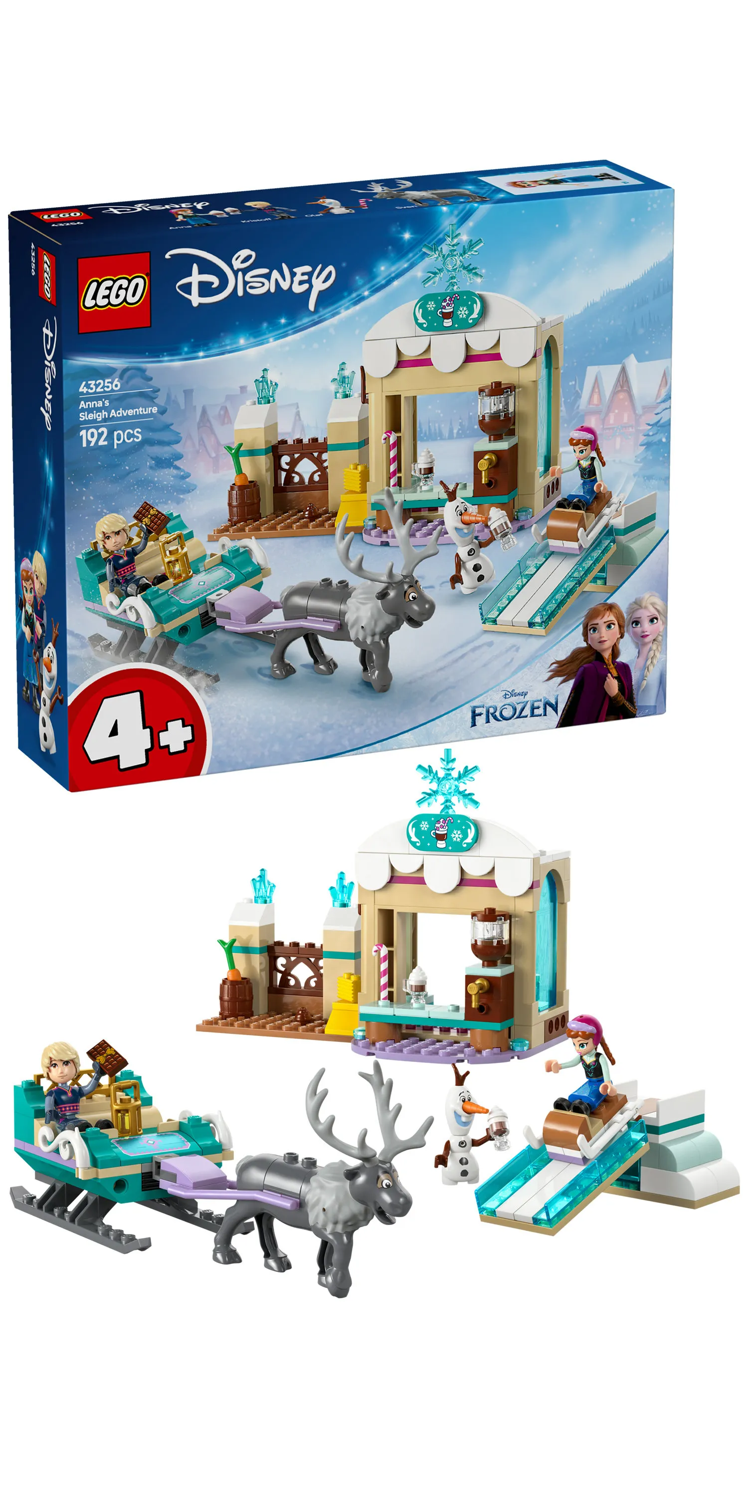 LEGO Disney Anna och vännernas Frostäventyr 43256