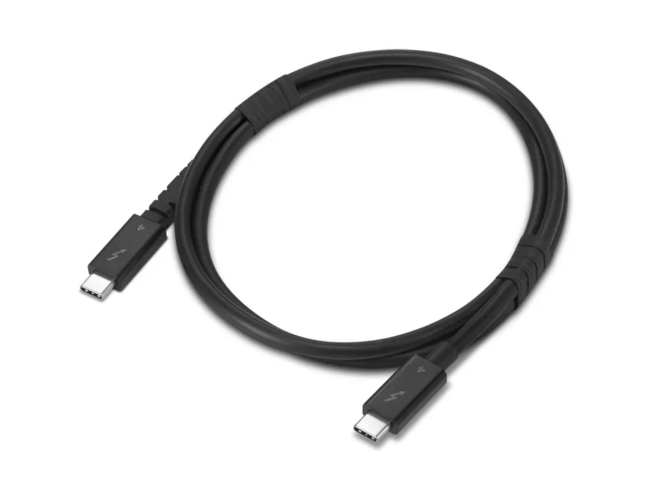 Lenovo Thunderbolt 4 USB-C cable, 240W, 1 m, Black