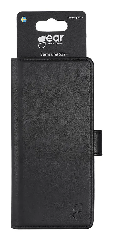 GEAR Wallet, Galaxy S22 Plus - Wallet Case, Black