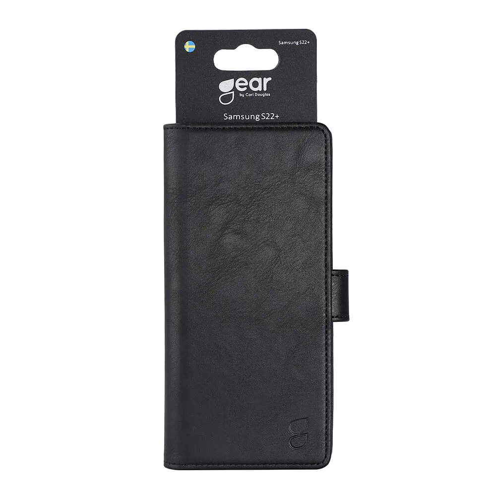 GEAR Wallet, Galaxy S22 Plus - Wallet Case, Black