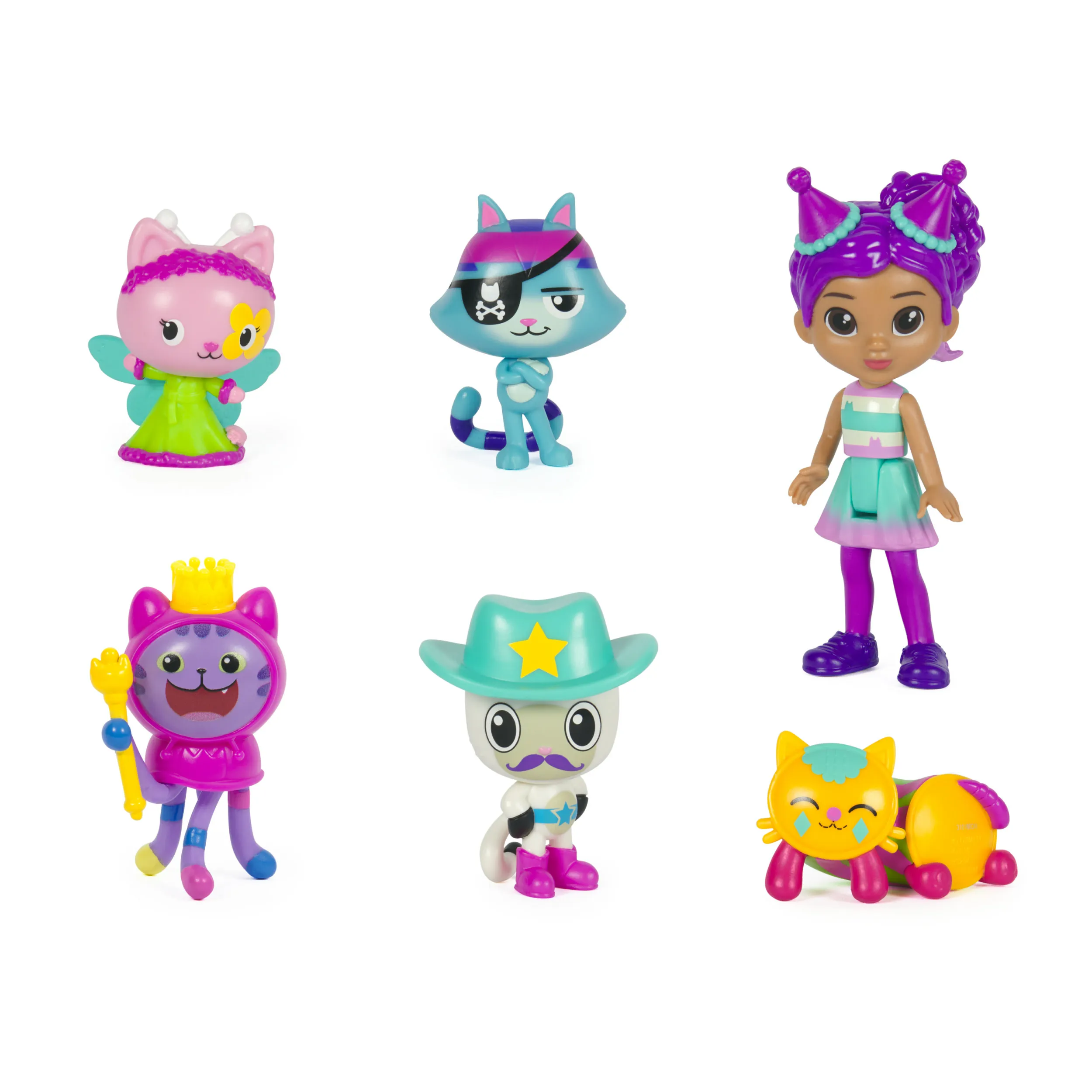 Spin Master Gabby's Dollhouse - Party Figures Gift Set, Toy Figure