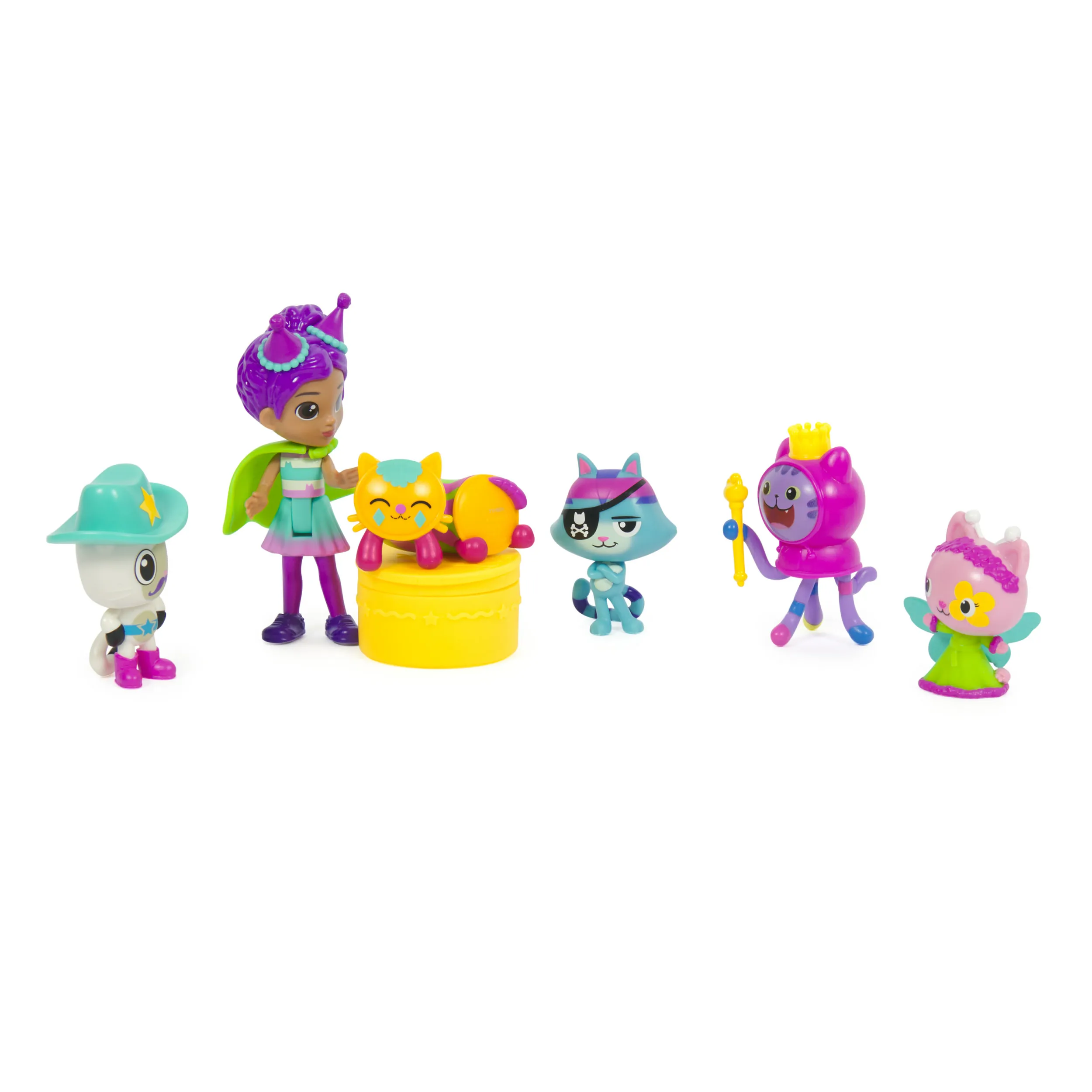 Spin Master Gabby's Dollhouse - Party Figures Gift Set, Toy Figure