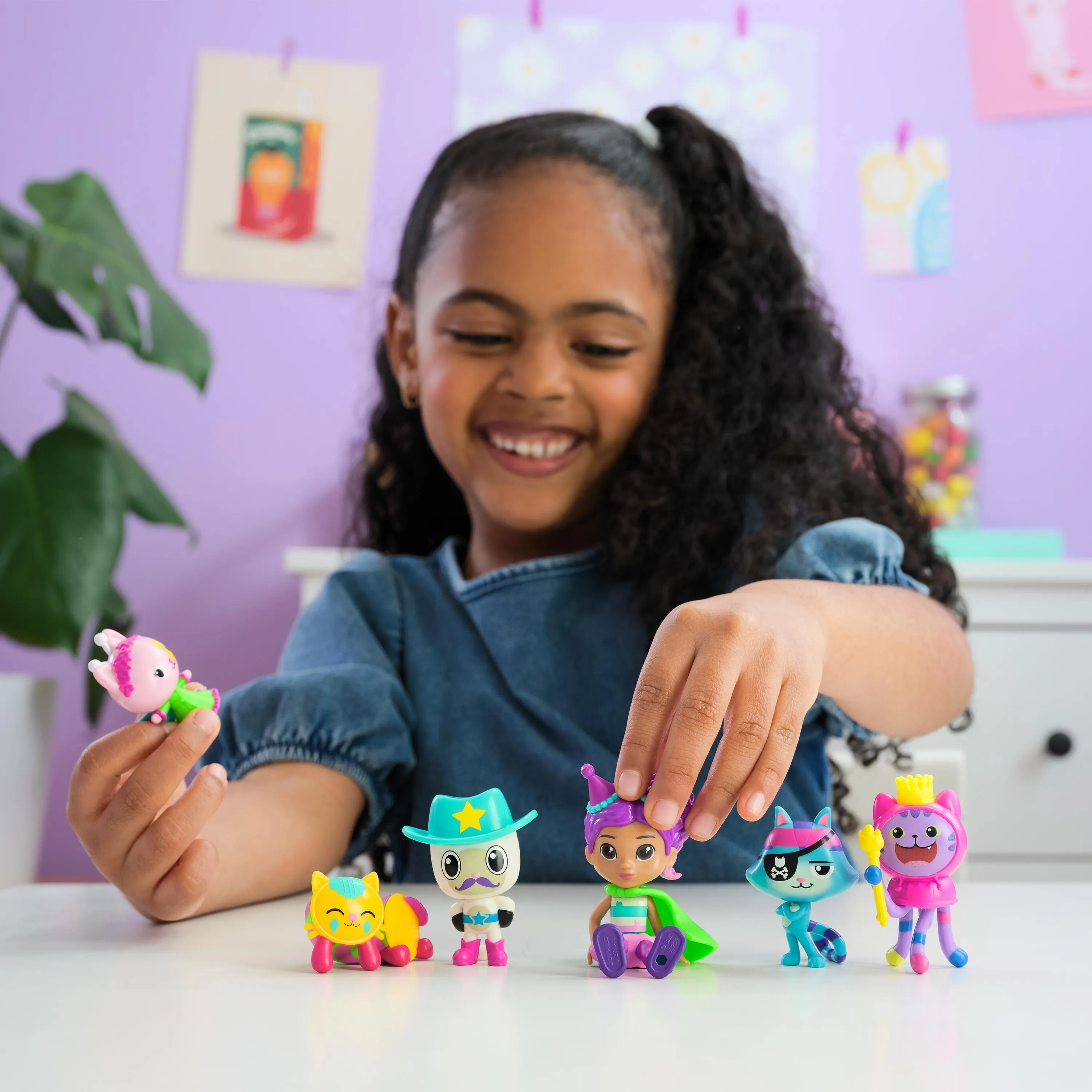 Spin Master Gabby's Dollhouse - Party Figures Gift Set, Toy Figure