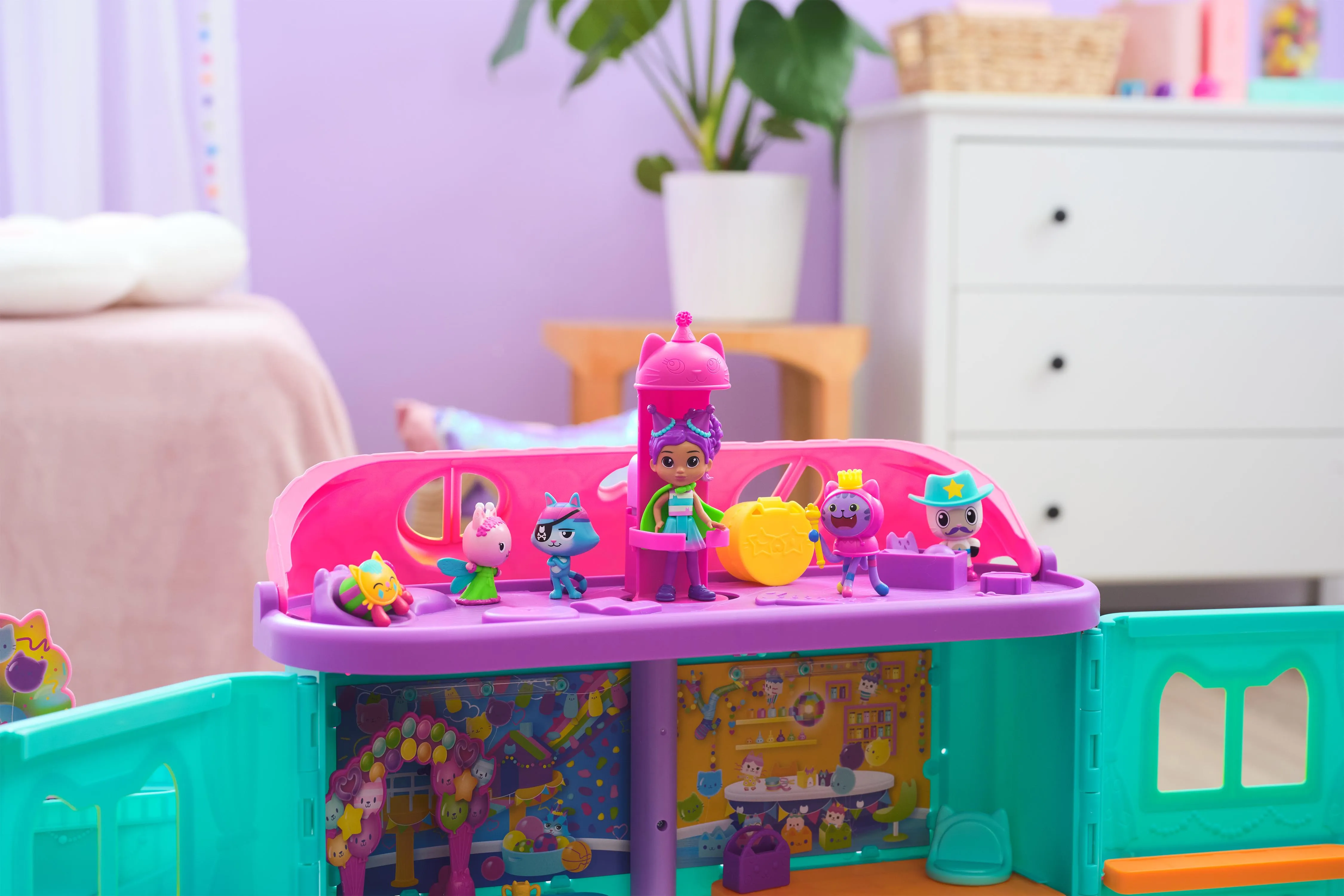 Spin Master Gabby's Dollhouse - Party Figures Gift Set, Toy Figure