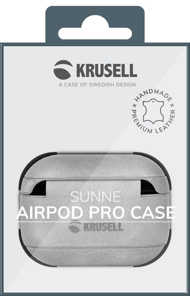 KRUSELL Sunne Airpod Case (Apple Airpods Pro Vintage Grey)
