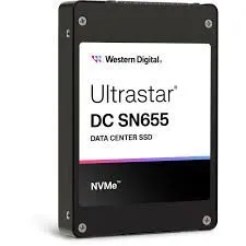 WD Ultrastar DC SN655 15.36TB U.3 PCIe 4.0 NVMe SSD