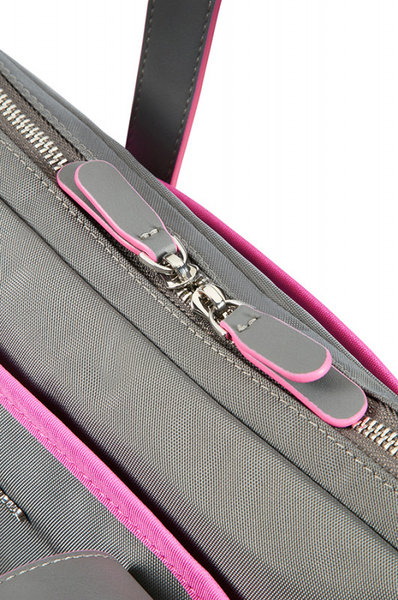 SAMSONITE Nefti BAILHANDLE 13.3i ROCK GREY/FUCHSIA