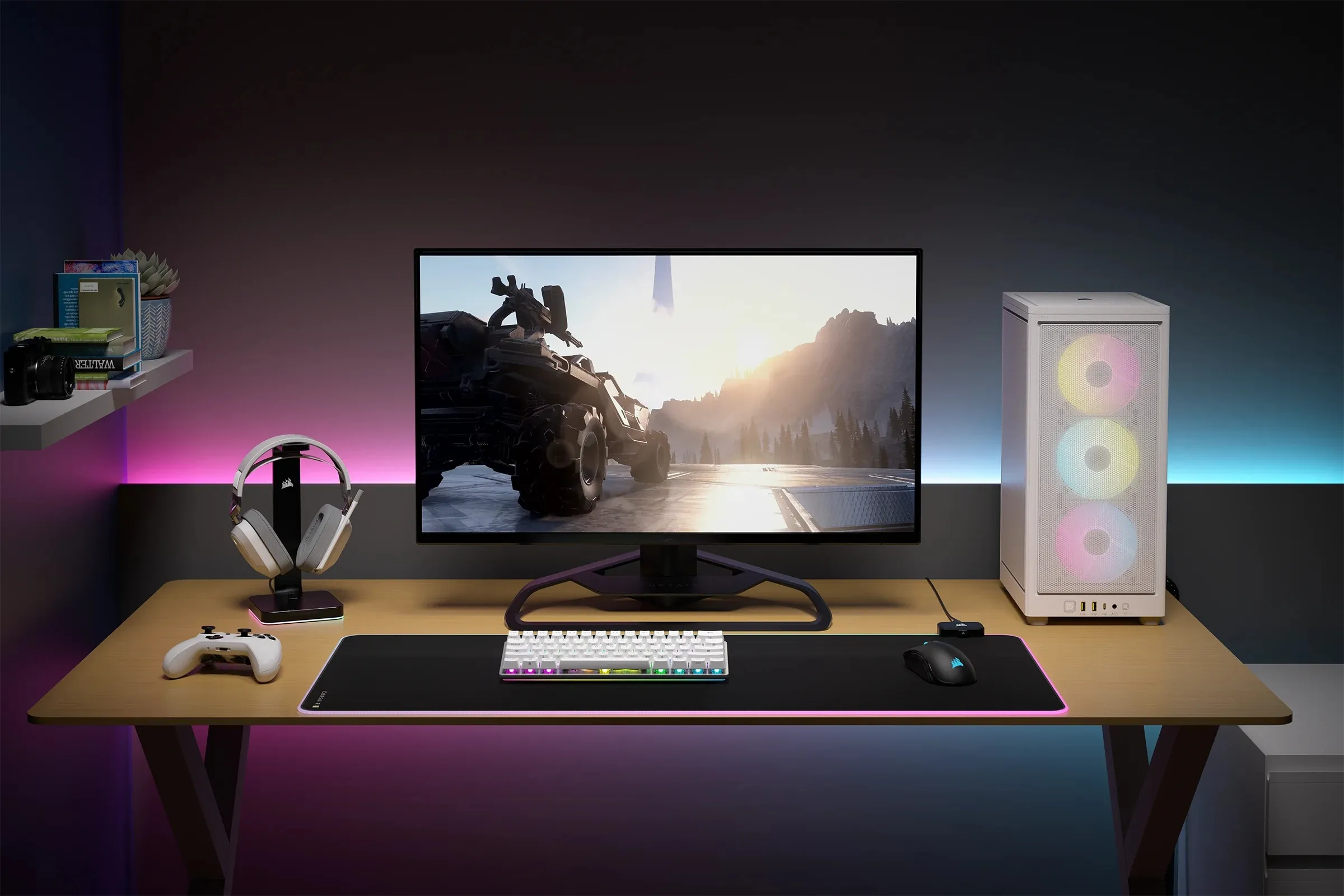 Corsair 2000D RGB Airflow - , White