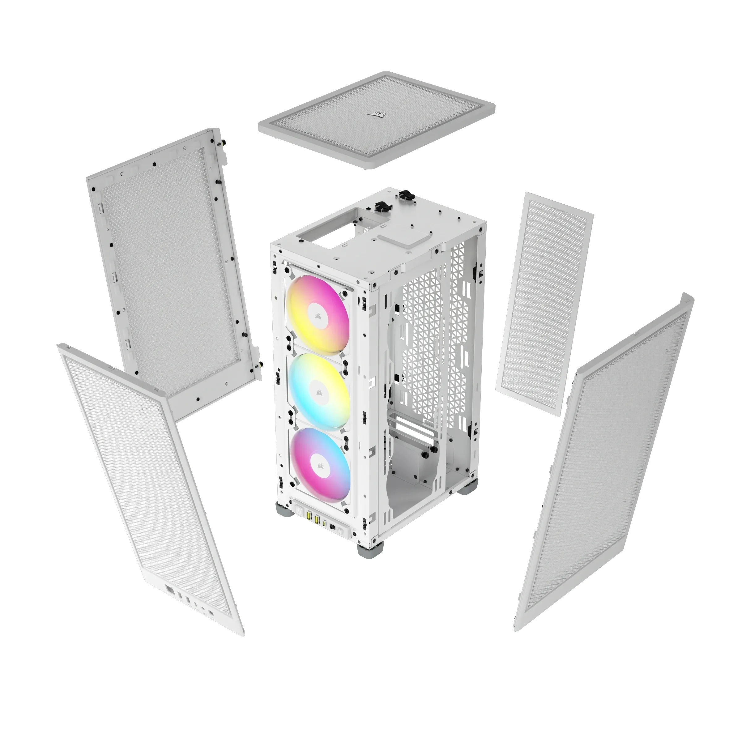 Corsair 2000D RGB Airflow - , White