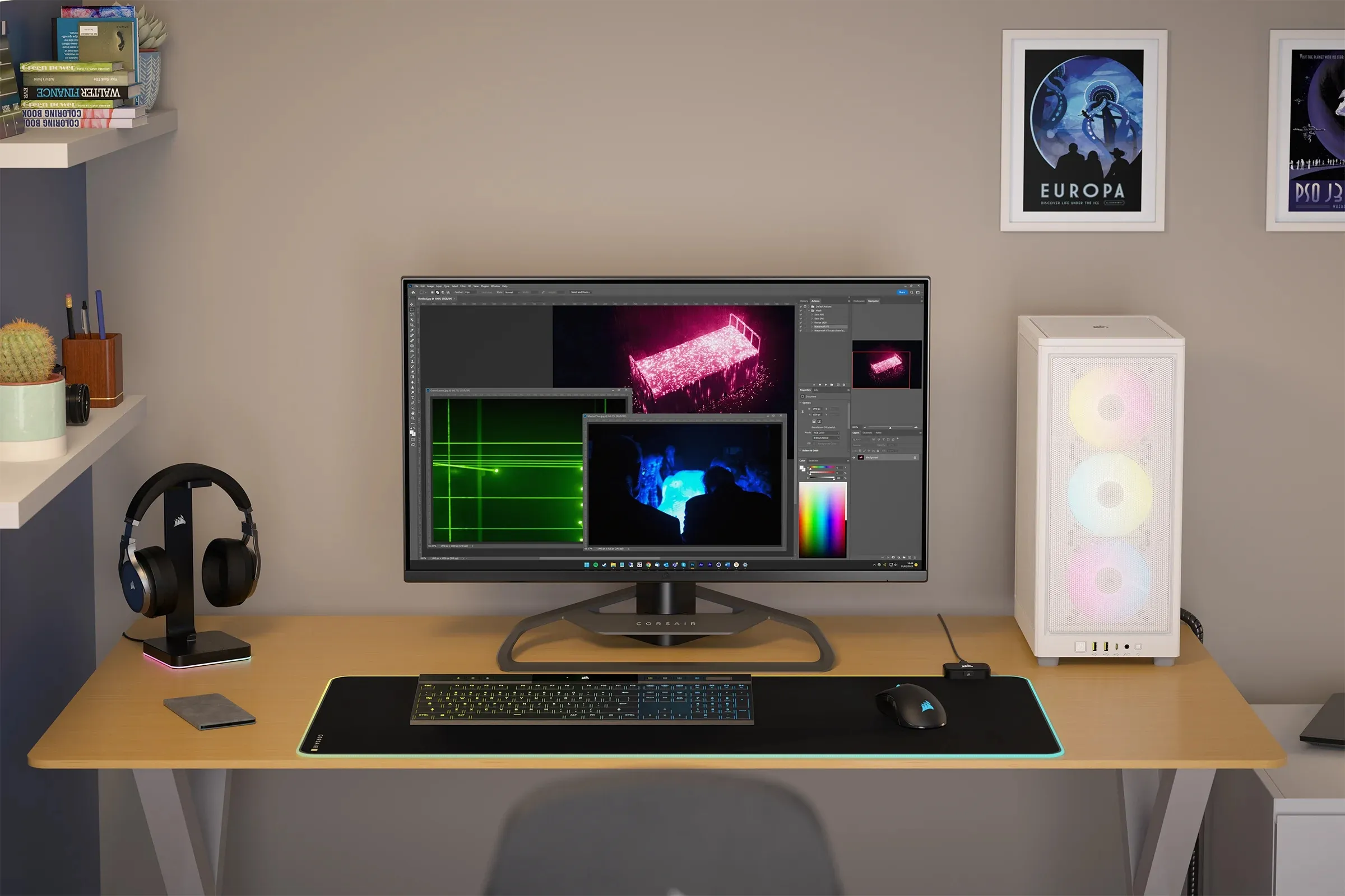 Corsair 2000D RGB Airflow - , White