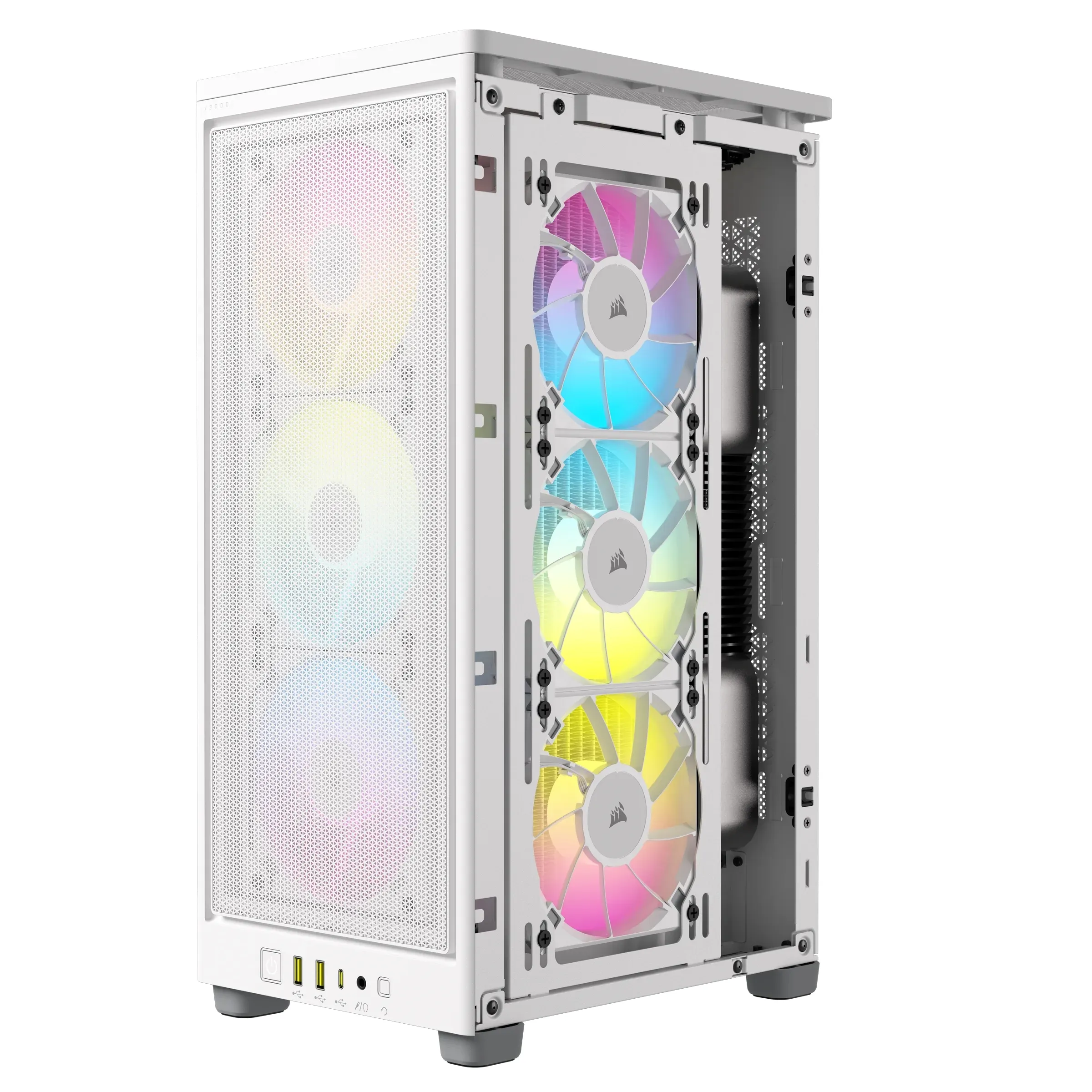 Corsair 2000D RGB Airflow - , White