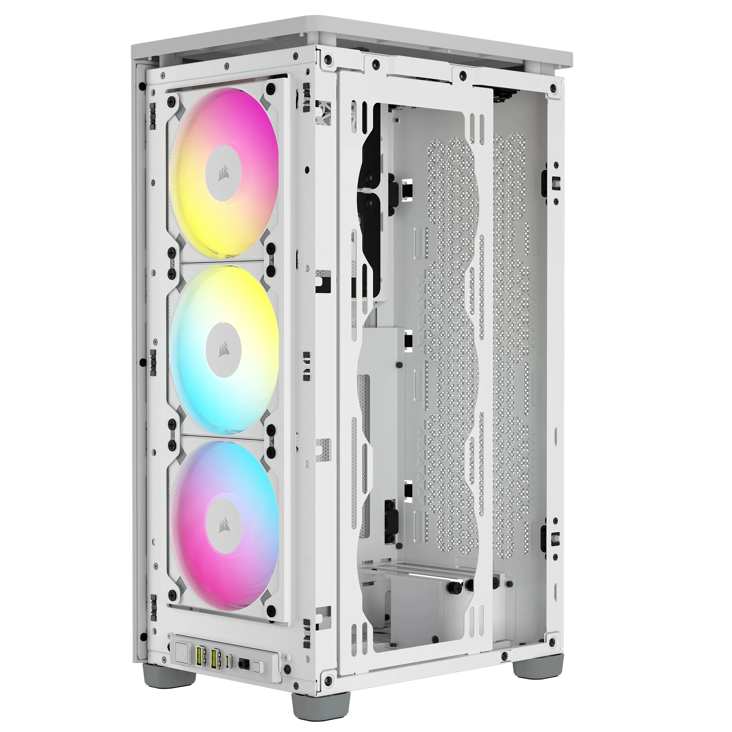 Corsair 2000D RGB Airflow - , White