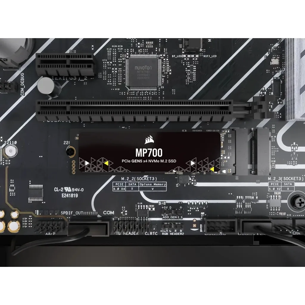 Corsair MP700 1 TB, PCI Express 5.0, M.2 - SSD