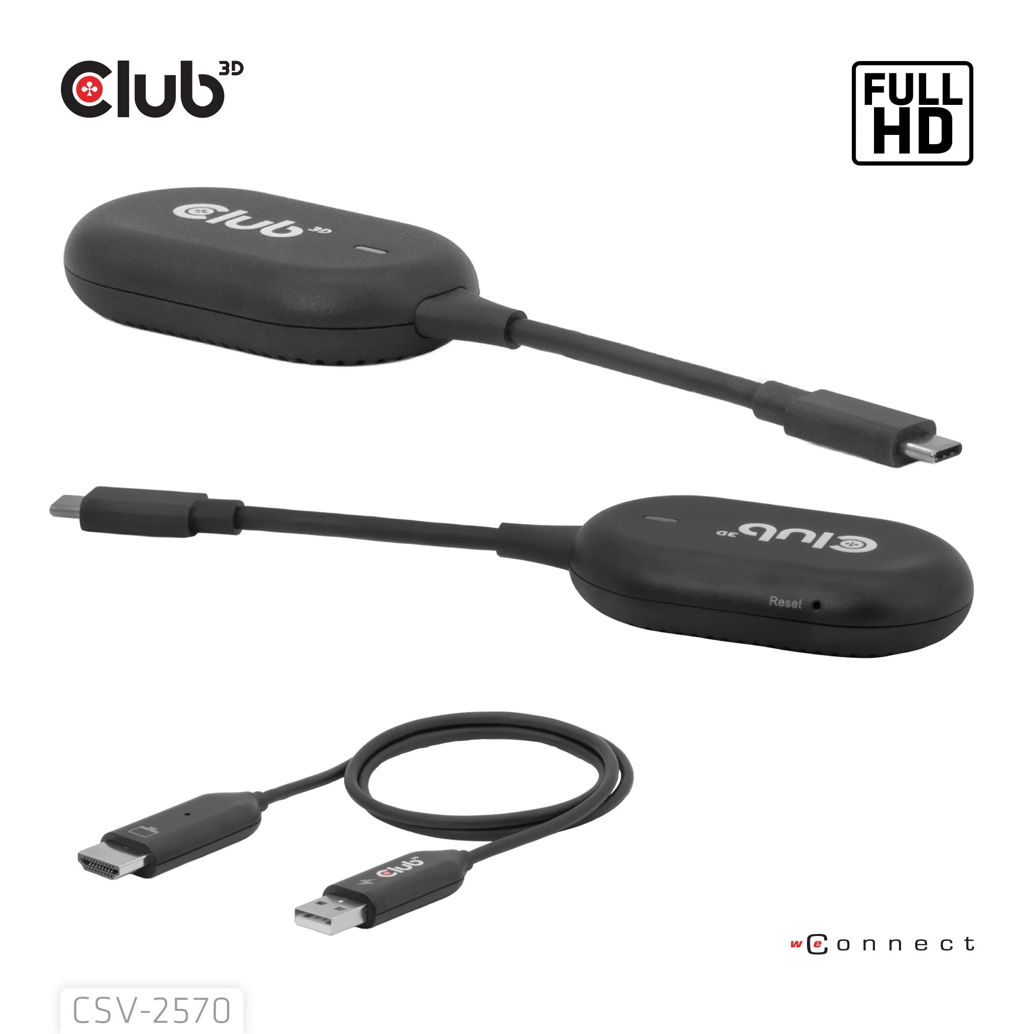 Club3D langaton USB-C&ndash;HDMI-sovitin