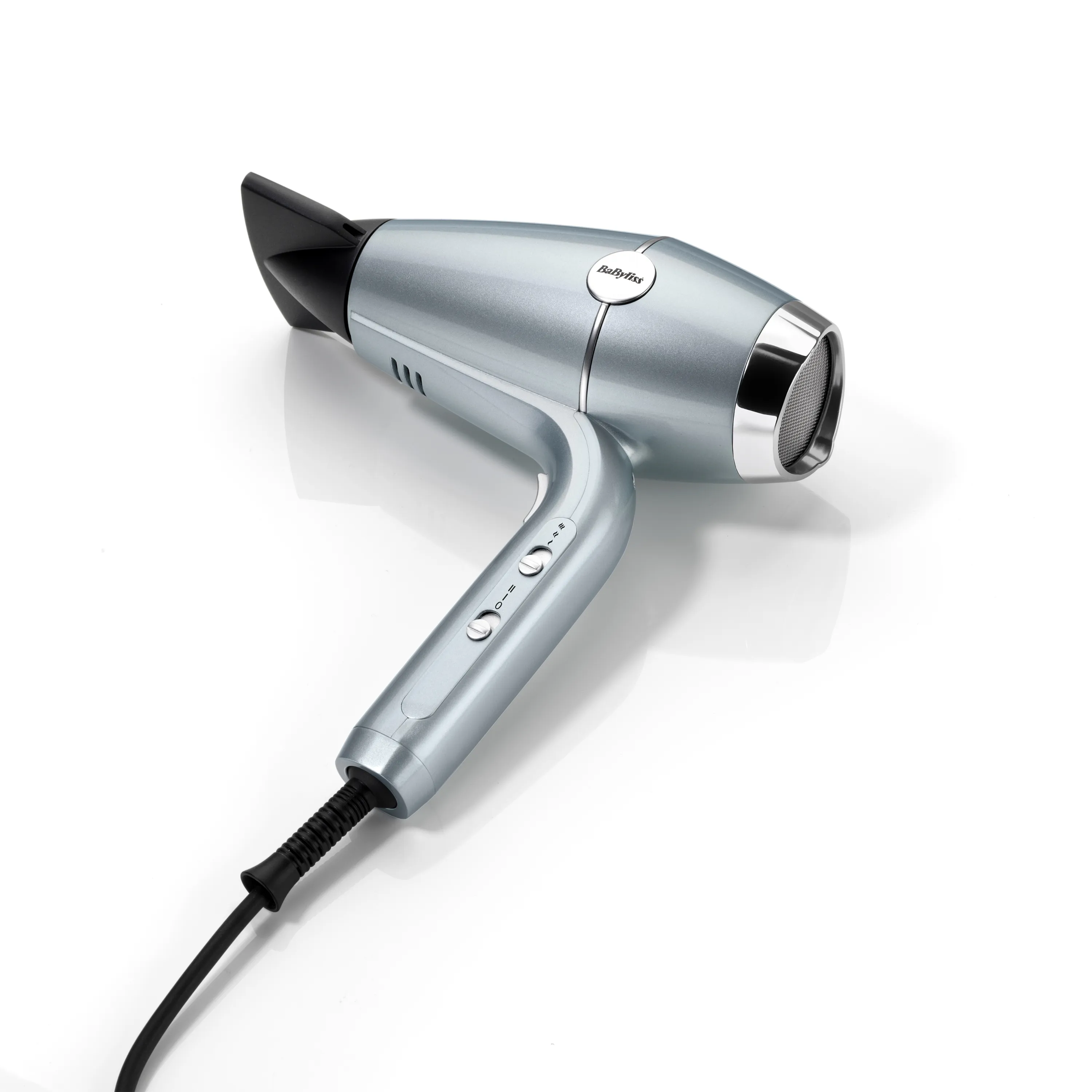 BaByliss Hydro-Fusion D773DE 2100 W h&aring;rtork, metallic