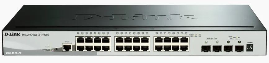 D-LINK 28-Port Gigabit Stackable Smart Managed Switch