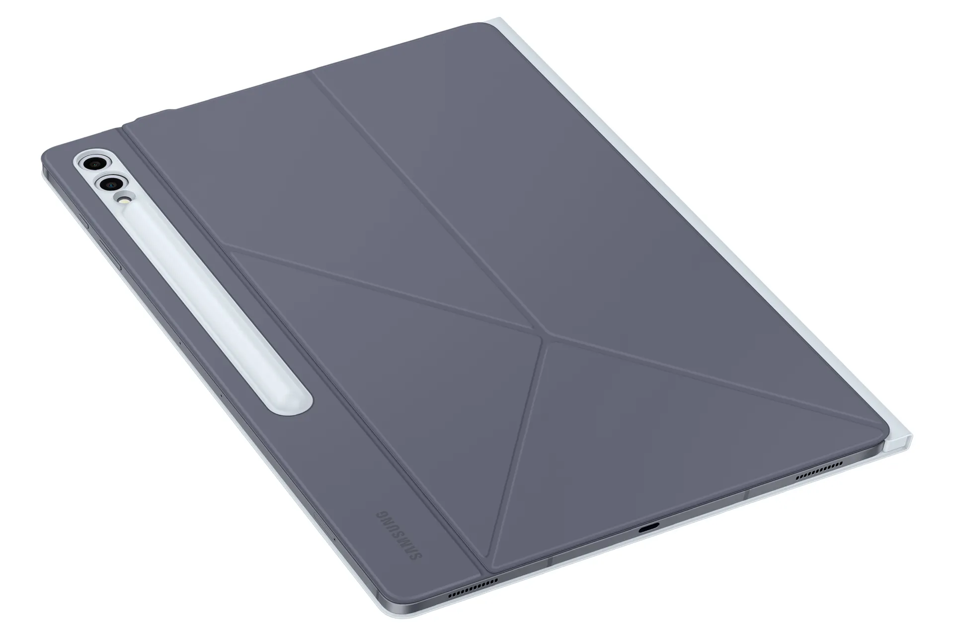 Samsung Tab S9/S10 Ultra Smart Book - folio fodral, Blå
