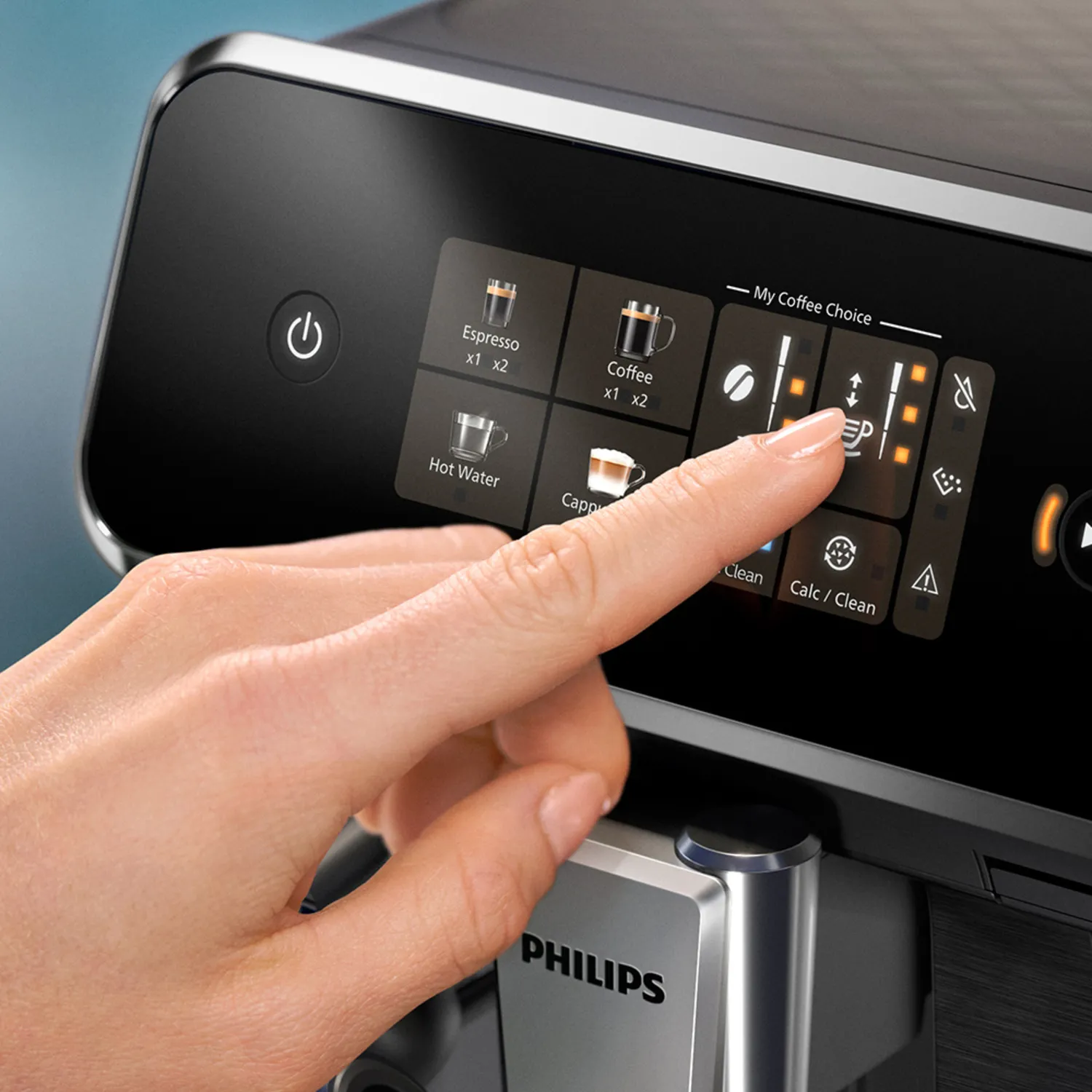 Philips Series 2300 EP2336 Automatisk kaffemaskin Svart/krom