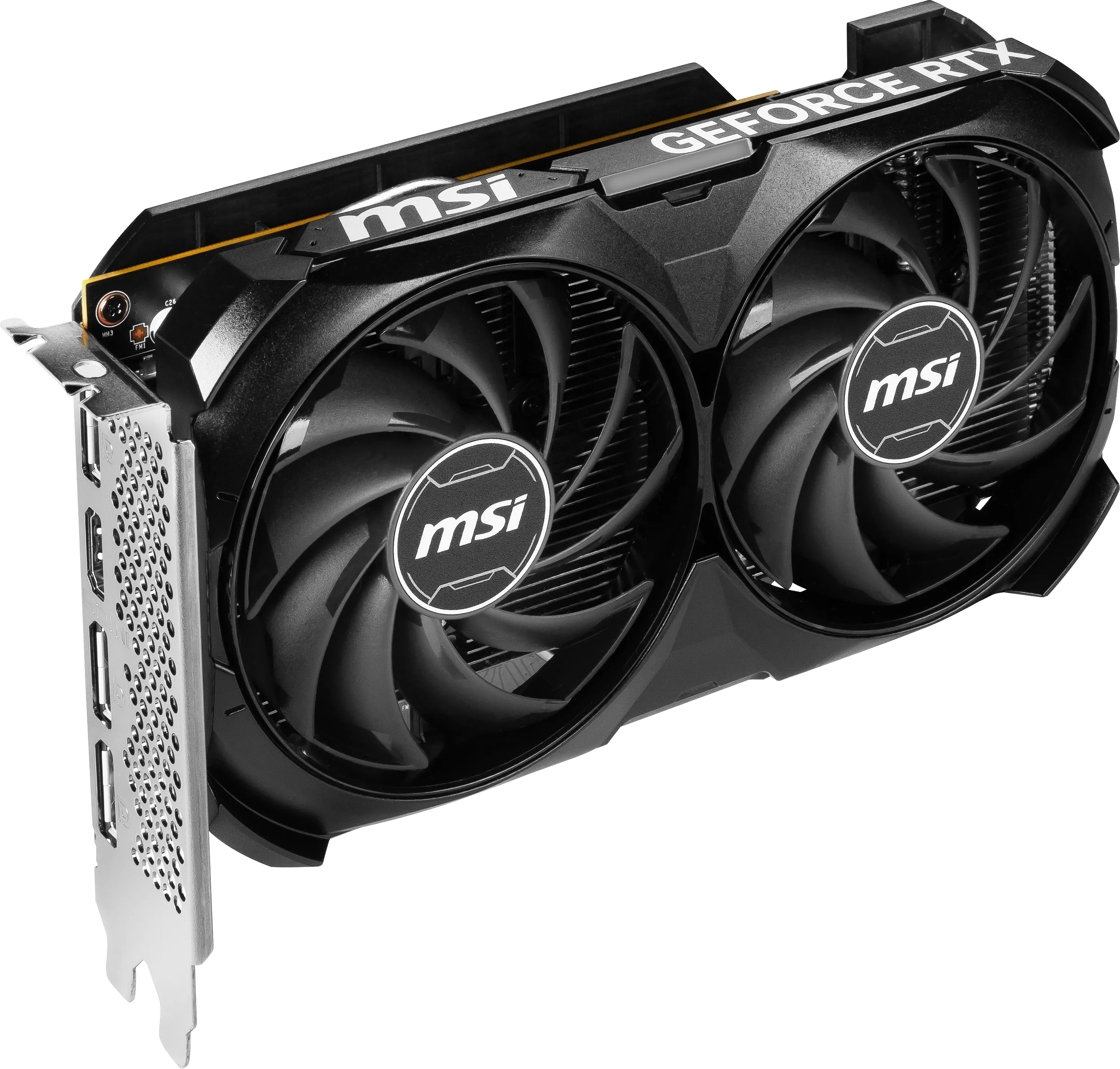 MSI GeForce RTX 4060 Ventus 2X Black OC 8 Gt -näytönohjain