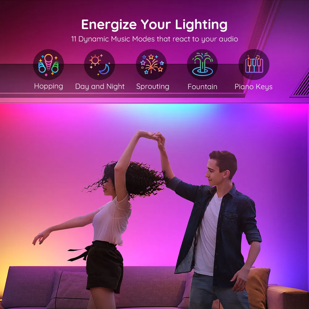 Govee RGBIC Basic - LED strip lights, RGB, 5m, Wi-Fi, Bluetooth